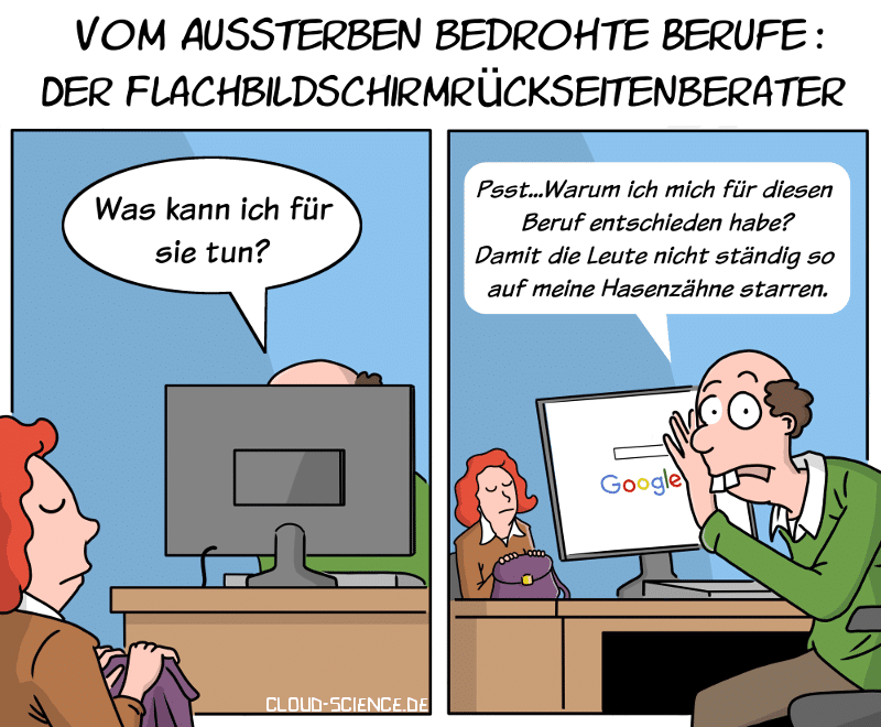 Cartoons über die Digitalisierung | Cloud Science