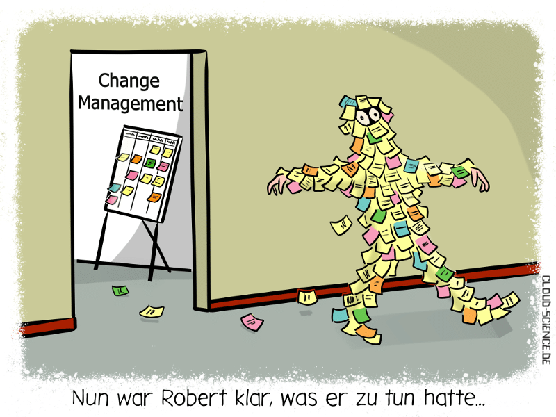 change management comic